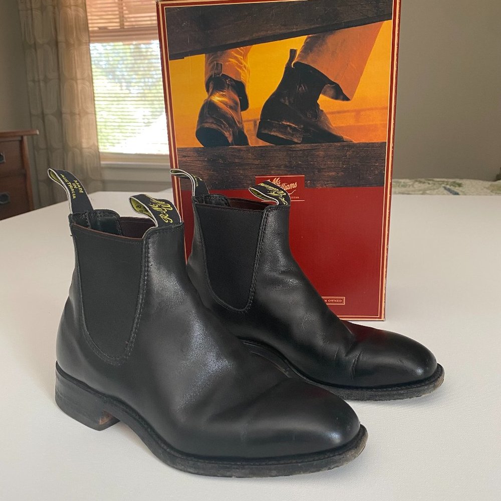 RM Williams Comfort Craftsman Boots (Womens, Tan, Size 7)