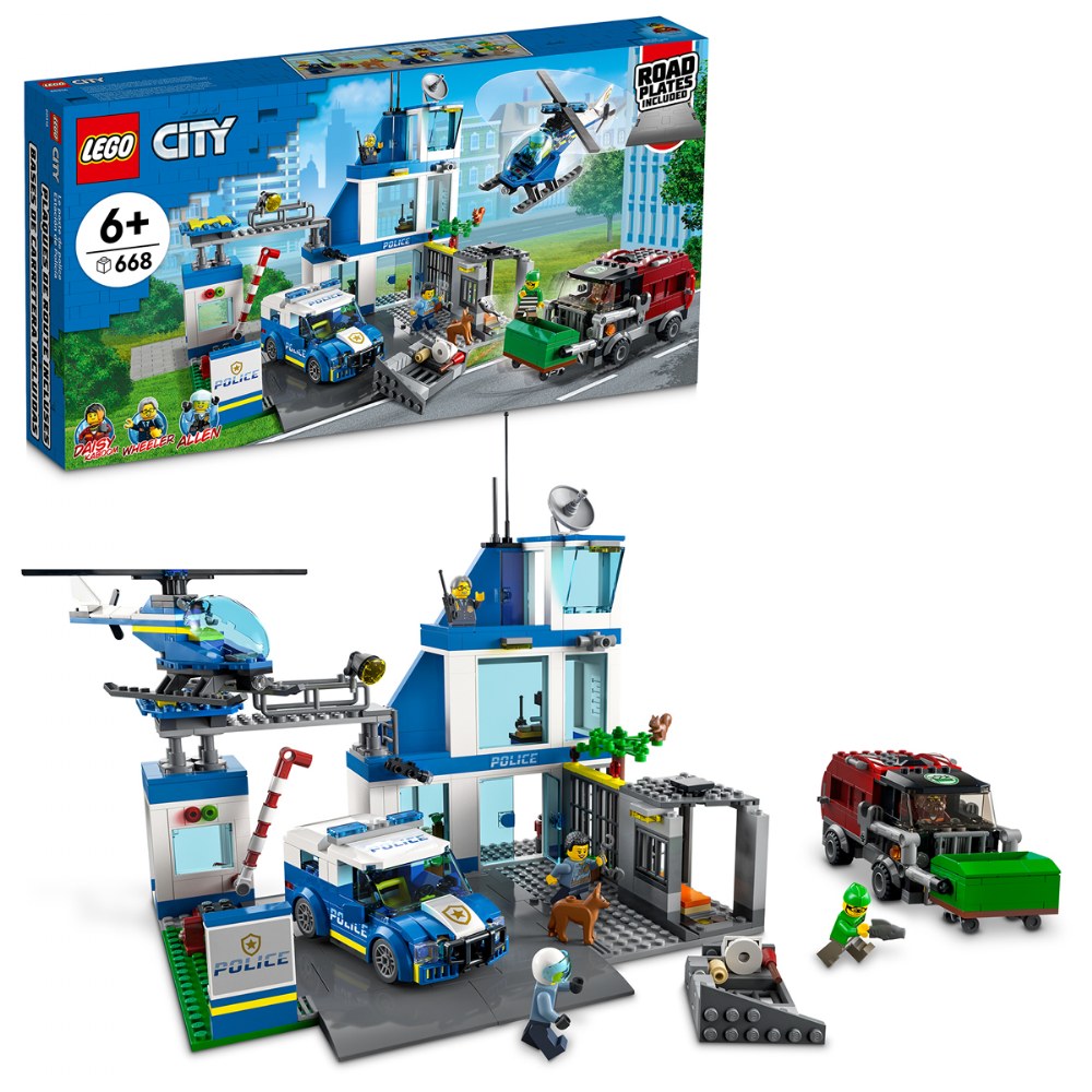 LEGO City Police Station (60316) 668 Pieces