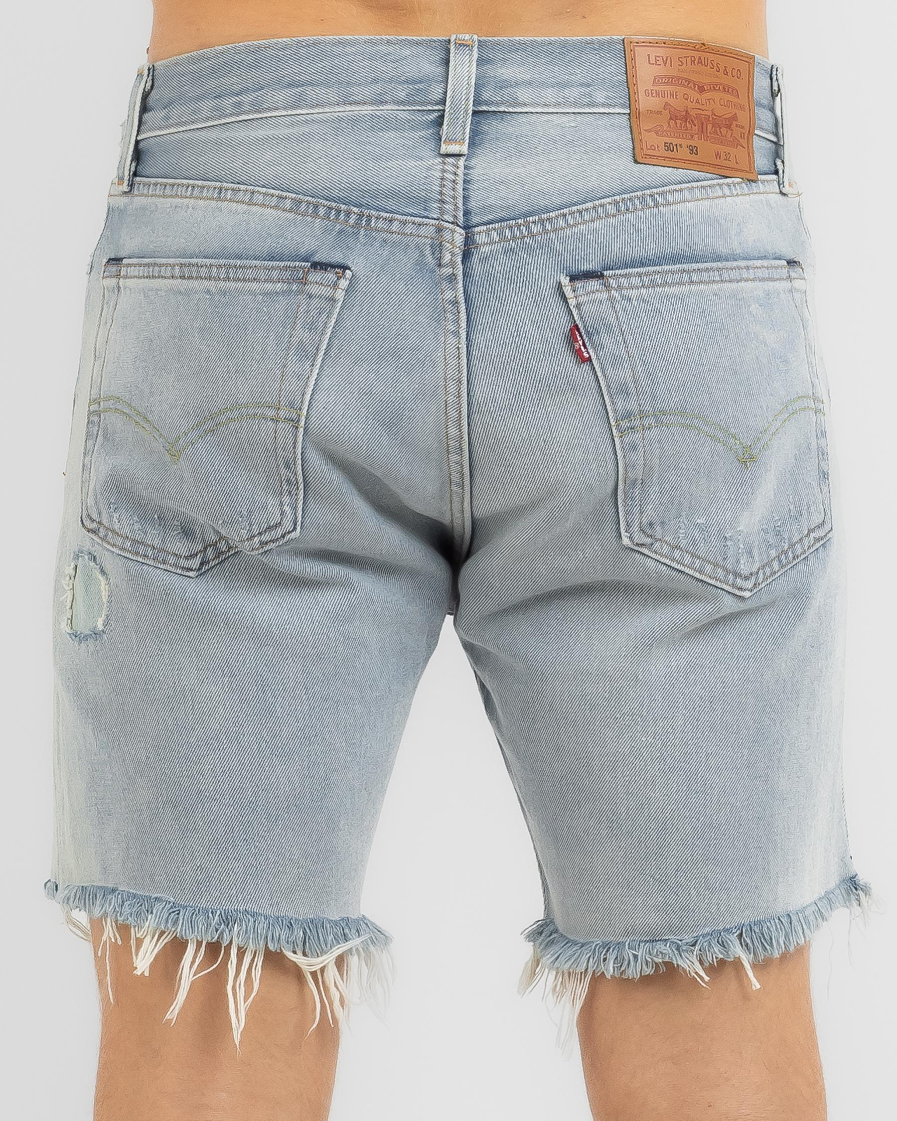 Levi's 501 Original Straight Fit Jeans (Mens, Dark Wash, 32x32)